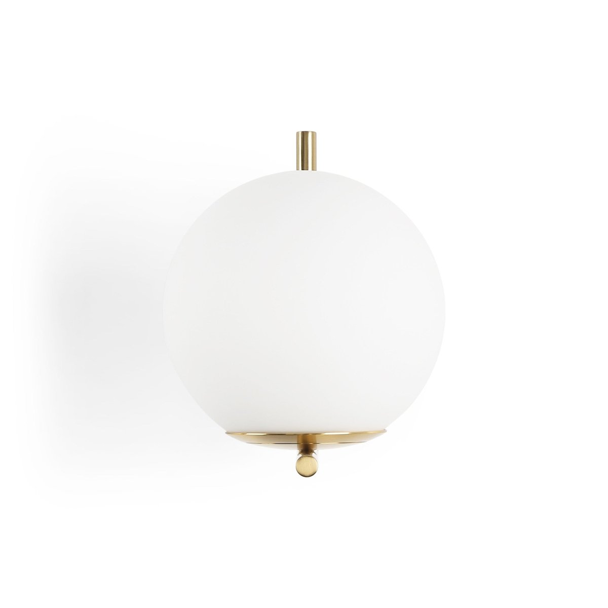 Aplique de pared bola cristal "ATOM" - E27 - Ø 15cm - Barcelona Led-Decoración
