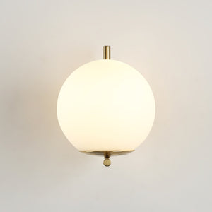 Aplique de pared bola cristal "ATOM" - E27 - Ø 15cm (22)