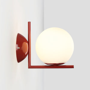 Aplique de pared bola cristal "ATOM" - E27 - Ø 15cm (41)
