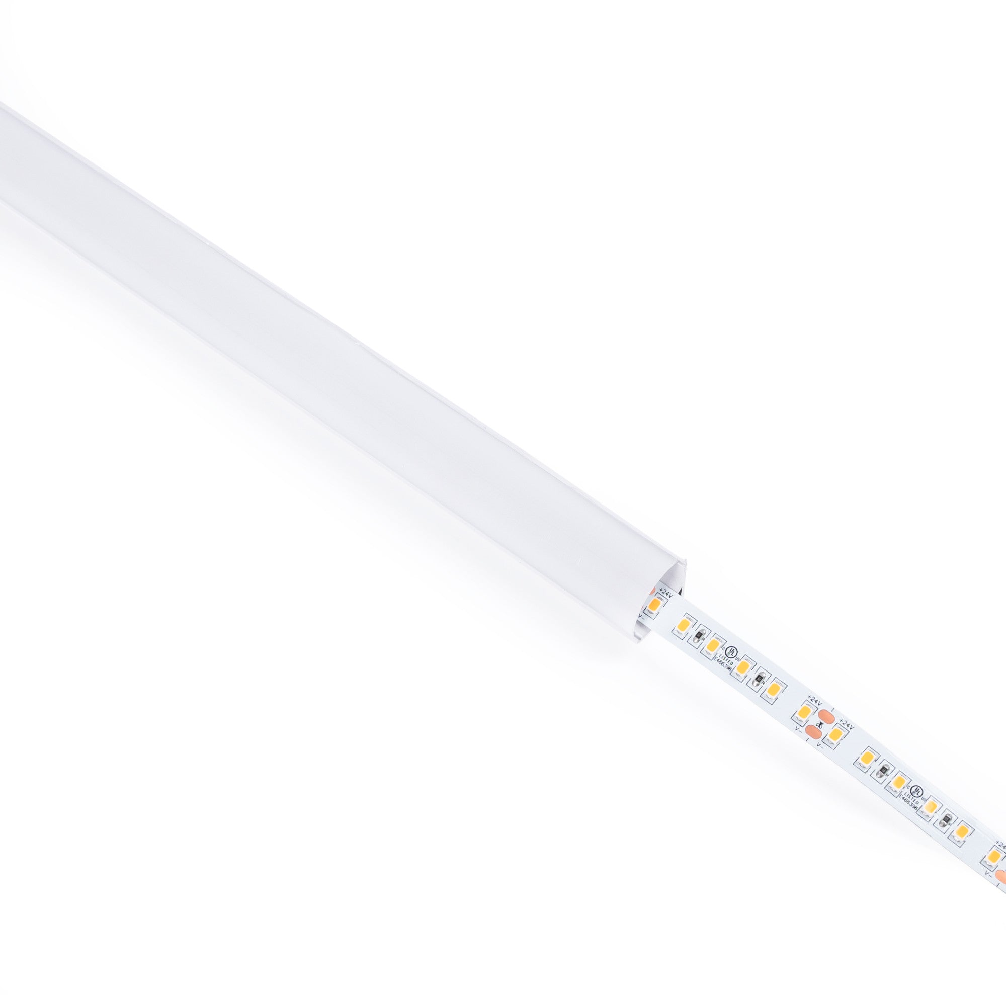 Perfil tira LED de superficie para esquinas - Con difusor - Kit completo - 15,8x15,8mm - Tira LED ≤10 mm - 1 metro (14)