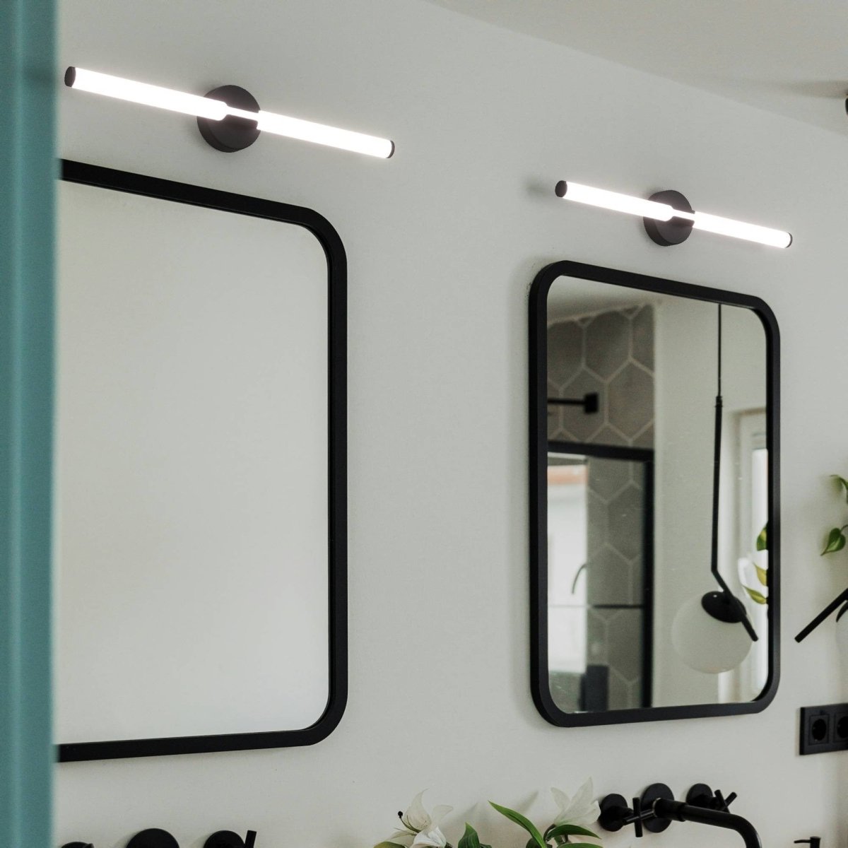 Aplique LED tubular para baño - 8W - 720lm - IP44 - 60cm - Barcelona Led-