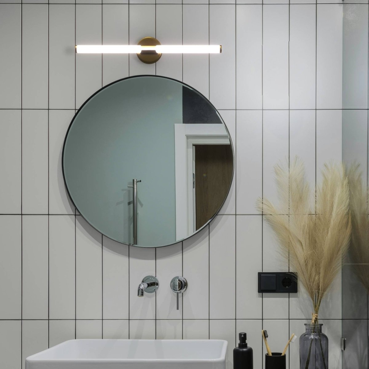 Aplique LED tubular para baño - 8W - 720lm - IP44 - 60cm - Barcelona Led-