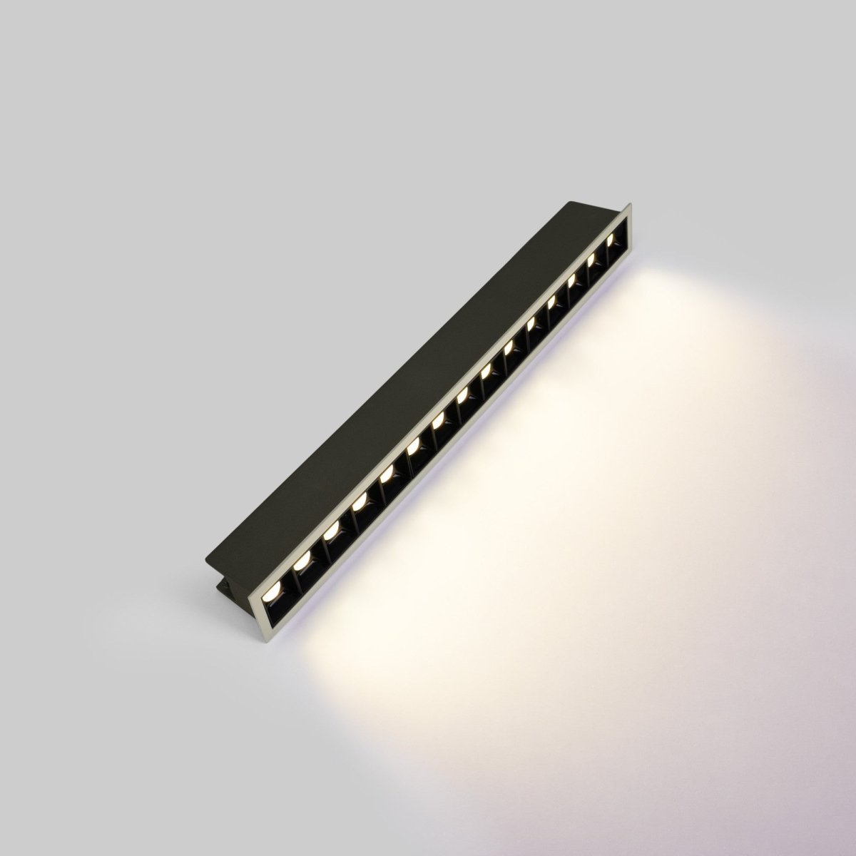 Foco lineal LED empotrable 30W - UGR18 - CRI90 - Chip OSRAM - Barcelona Led-