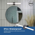 Tubular LED Wall Light for Bathroom - 8W - 720lm - IP44 - 60cm 2