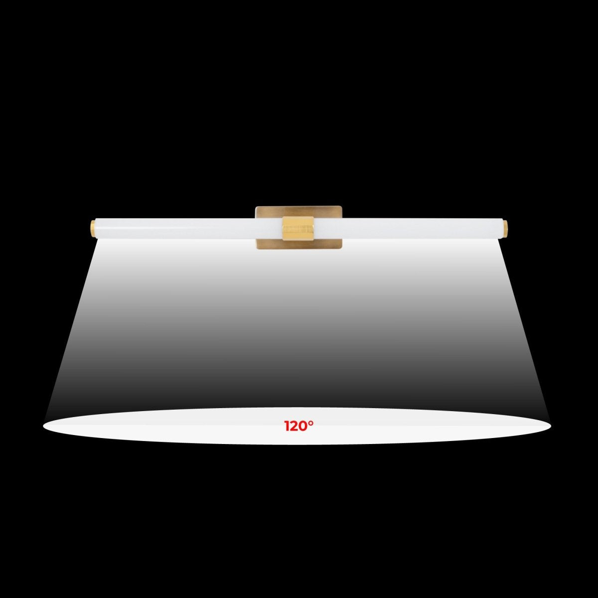 Aplique LED tubular para baño - 8W - IP44 - 60cm - Barcelona Led-