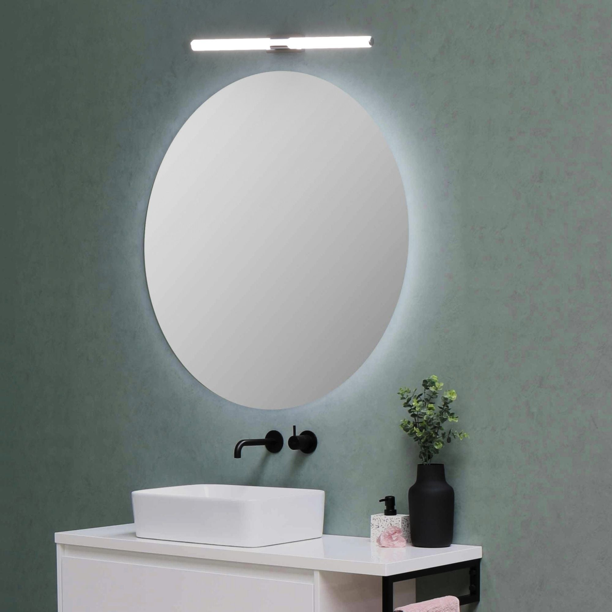 Aplique LED tubular para baño - 8W - IP44 - 60cm (36)