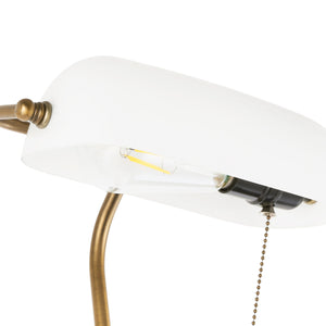 Lámpara de pie vintage "BANQUERO" - E27 (17)