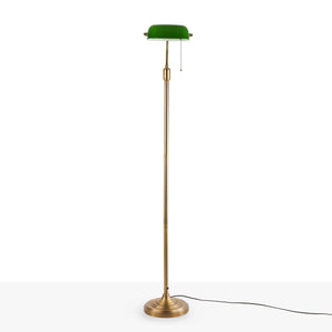 Lámpara de pie vintage "BANQUERO" - E27 (21)