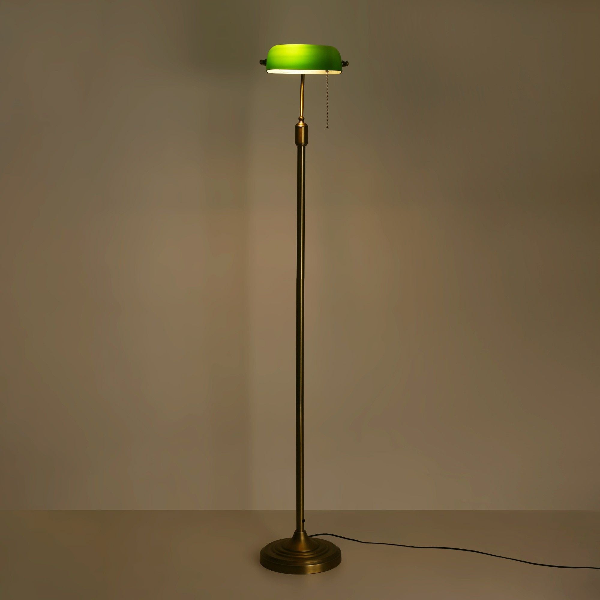 Lámpara de pie vintage "BANQUERO" - E27 (27)