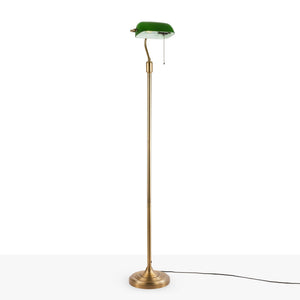 Lámpara de pie vintage "BANQUERO" - E27 (19)