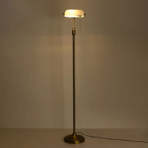 Lámpara de pie vintage "BANQUERO" - E27 (5)