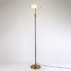 Lámpara de pie vintage "BANQUERO" - E27 (11)