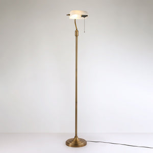 Lámpara de pie vintage "BANQUERO" - E27 (13)