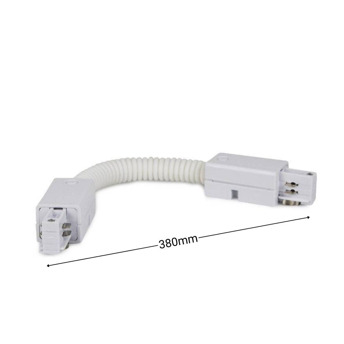 Unión flexible para carril trifásico - Barcelona Led-Accesorios