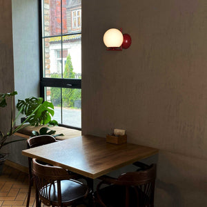 Aplique de pared bola cristal "ATOM" - E27 - Ø 15cm (50)