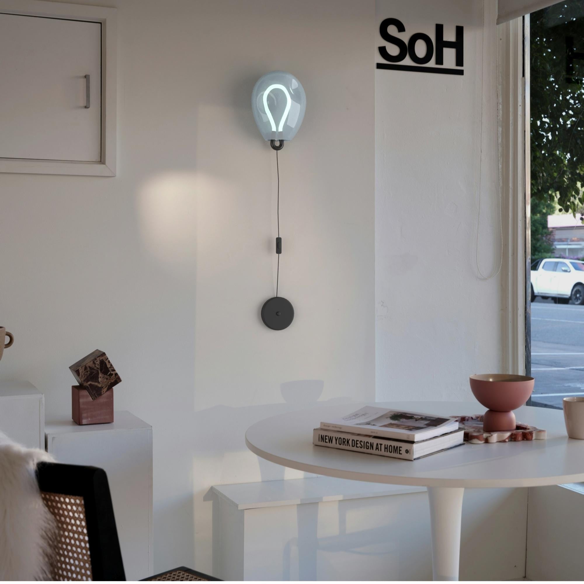 Aplique de pared LED cristal "GLOBO" 8W - Colores (4)