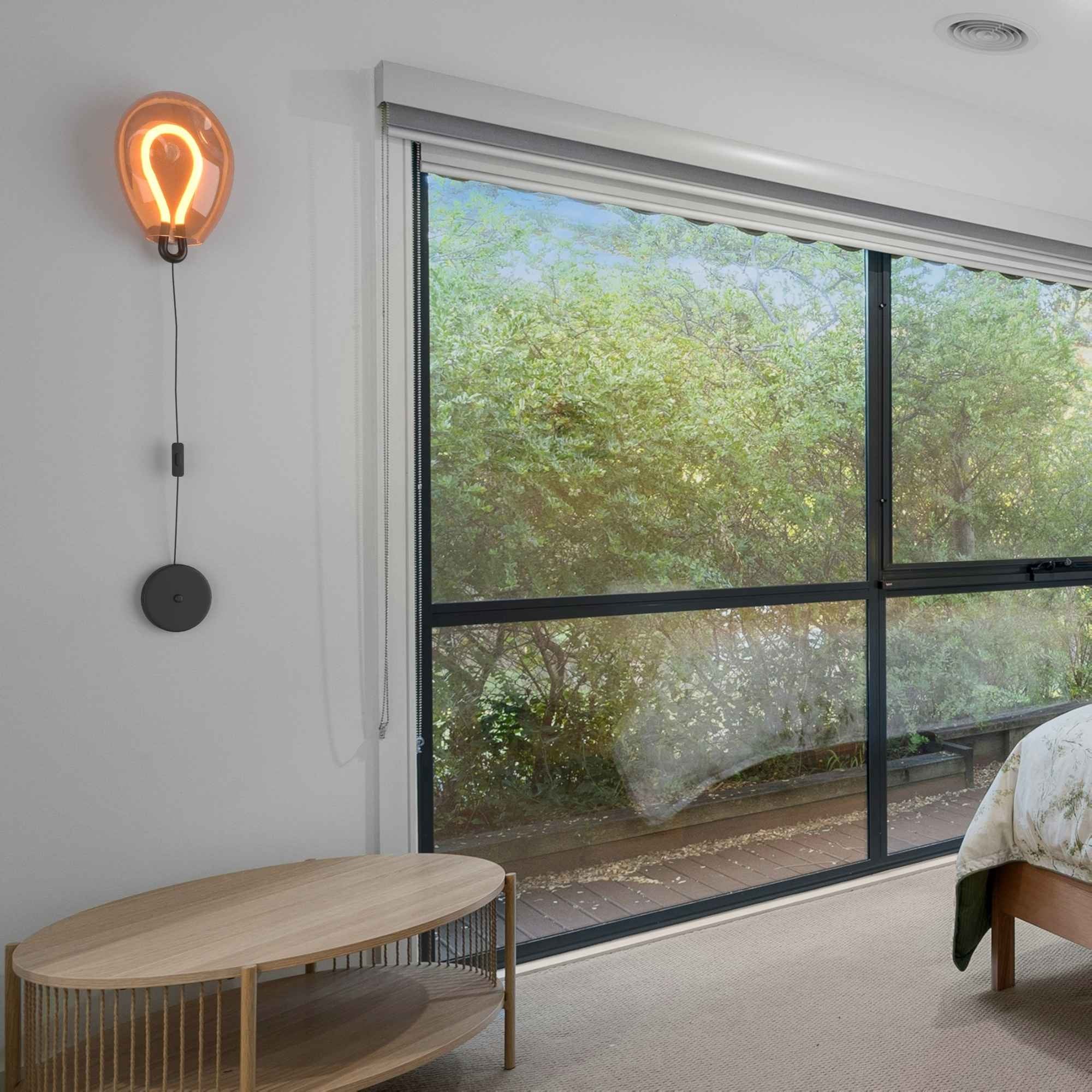 Aplique de pared LED cristal "GLOBO" 8W - Colores (6)