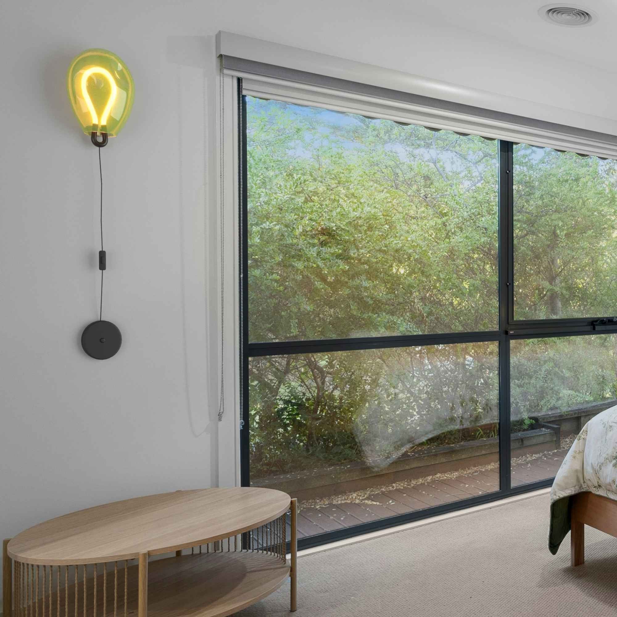 Aplique de pared LED cristal "GLOBO" 8W - Colores (12)