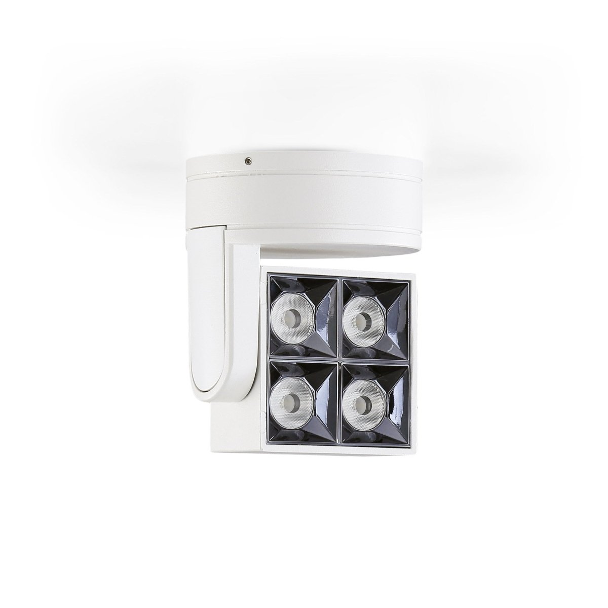 Aplique techo LED cuadrado orientable 8W - CCT - UGR18 - Chip OSRAM - Driver KGP - Barcelona Led-Decoración