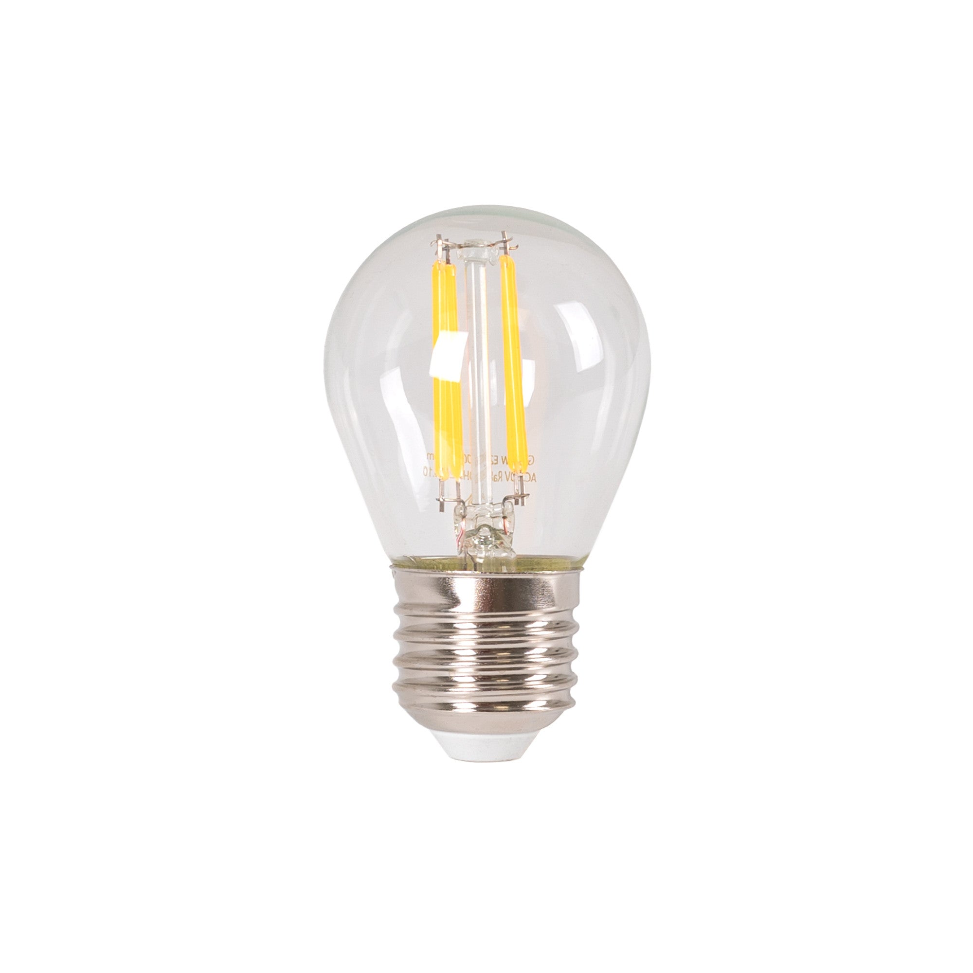 Bombilla LED filamento E27 G45 - 5W - Regulable (4)