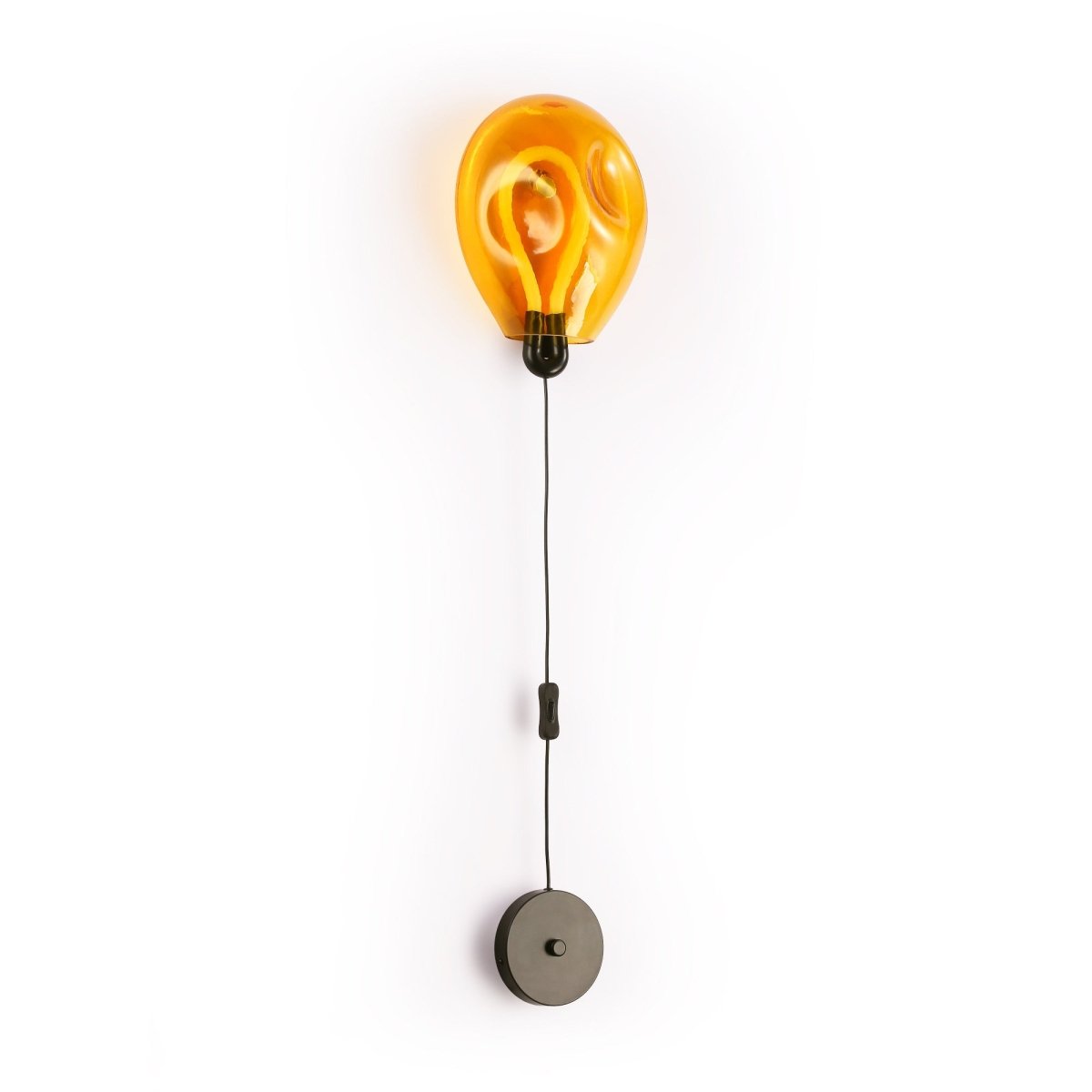 Aplique de pared LED cristal "GLOBO" 8W - Colores - Barcelona Led-Decoración