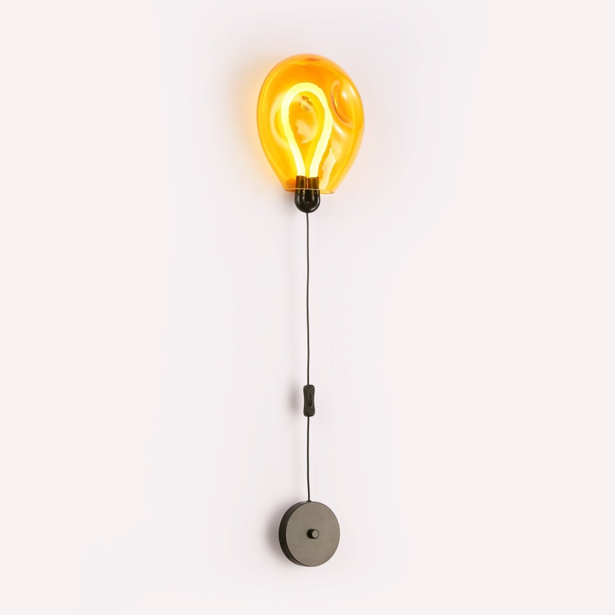 Aplique de pared LED cristal "GLOBO" 8W - Colores - Barcelona Led-Decoración