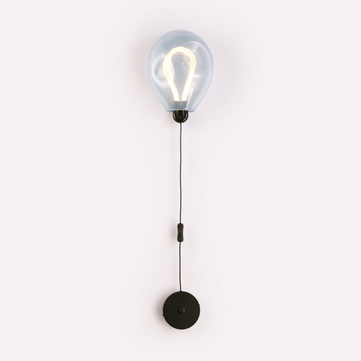 Aplique de pared LED cristal "GLOBO" 8W - Colores - Barcelona Led-Decoración