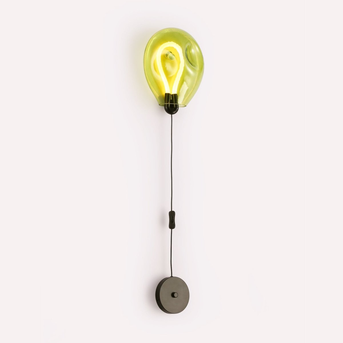 Aplique de pared LED cristal "GLOBO" 8W - Colores - Barcelona Led-Decoración