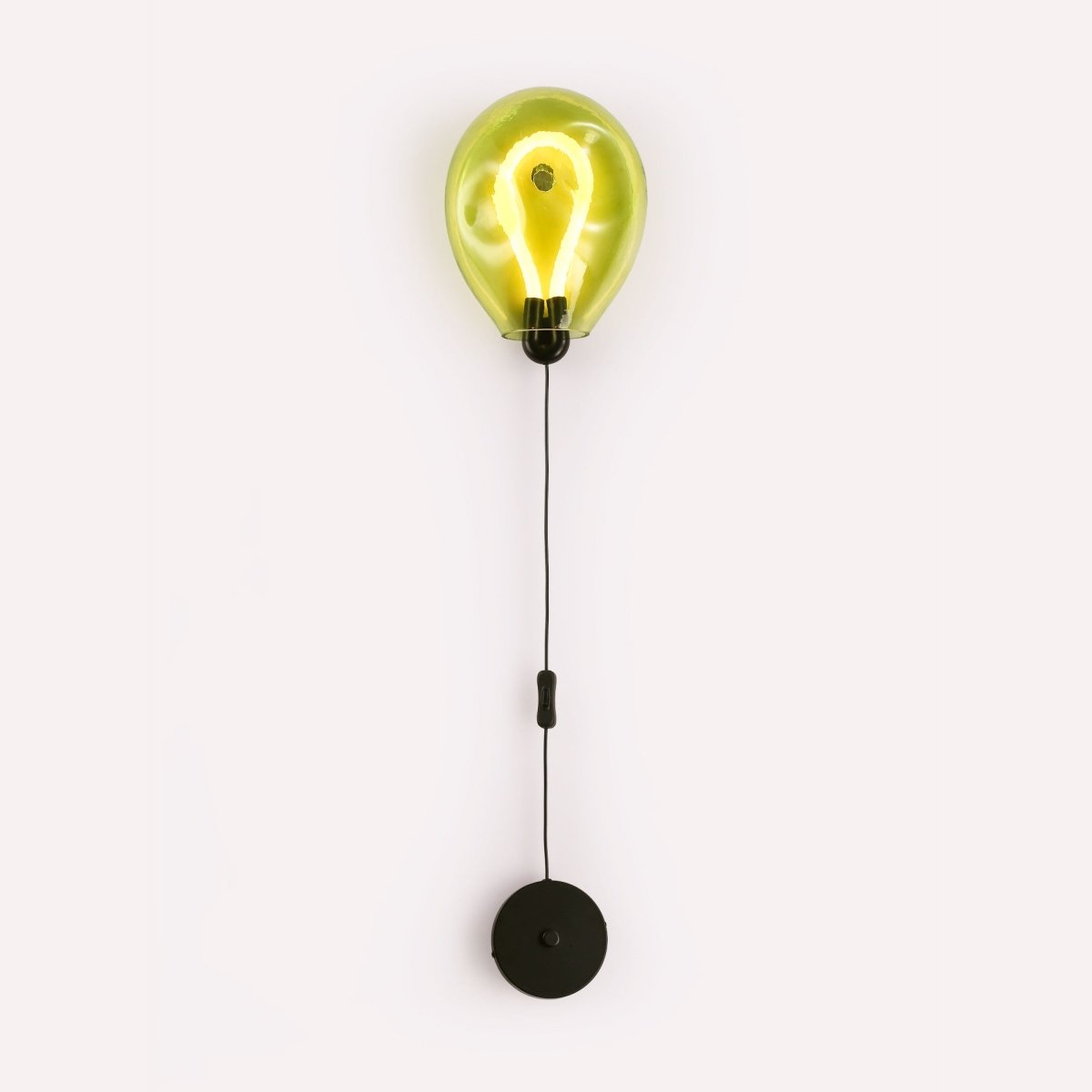 Aplique de pared LED cristal "GLOBO" 8W - Colores - Barcelona Led-Decoración