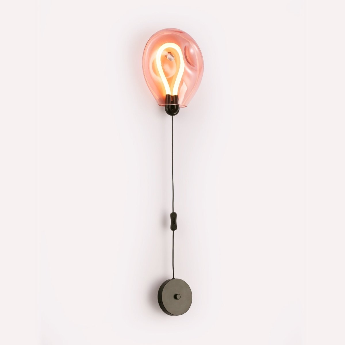 Aplique de pared LED cristal "GLOBO" 8W - Colores - Barcelona Led-Decoración