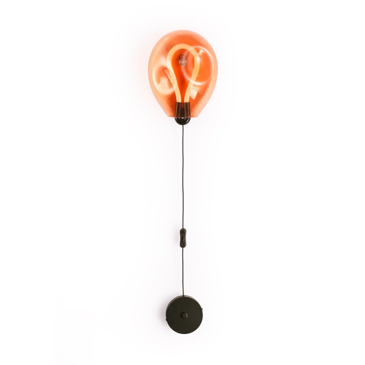 Aplique de pared LED cristal "GLOBO" 8W - Colores - Barcelona Led-Decoración