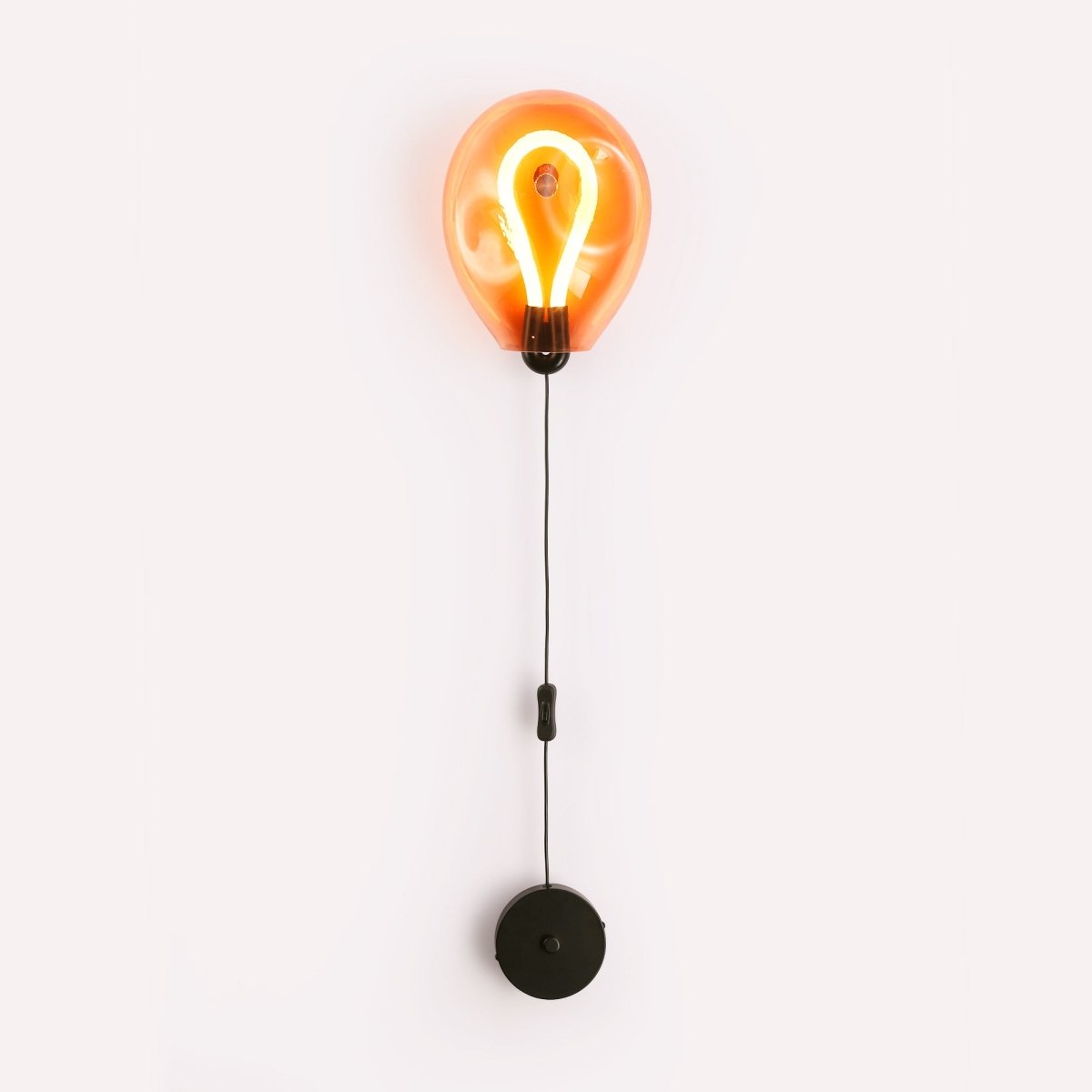 Aplique de pared LED cristal "GLOBO" 8W - Colores - Barcelona Led-Decoración