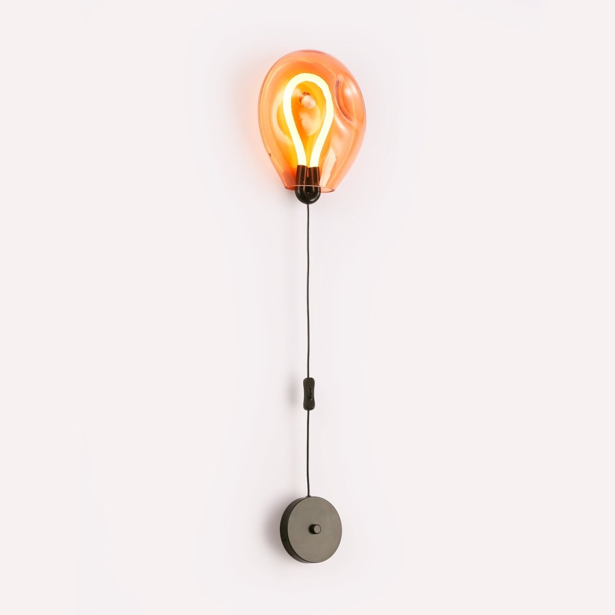 Aplique de pared LED cristal "GLOBO" 8W - Colores - Barcelona Led-Decoración