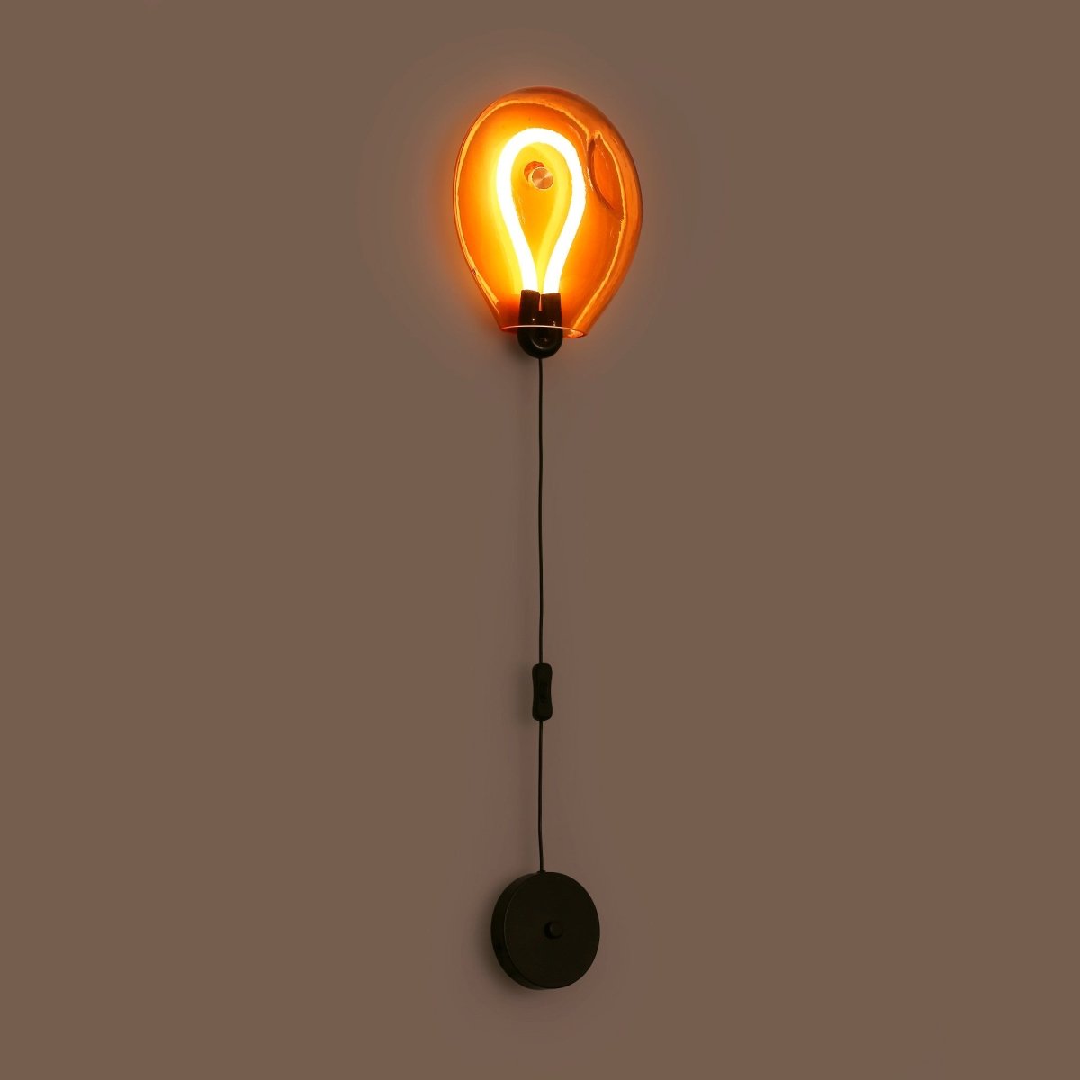 Aplique de pared LED cristal "GLOBO" 8W - Colores - Barcelona Led-Decoración