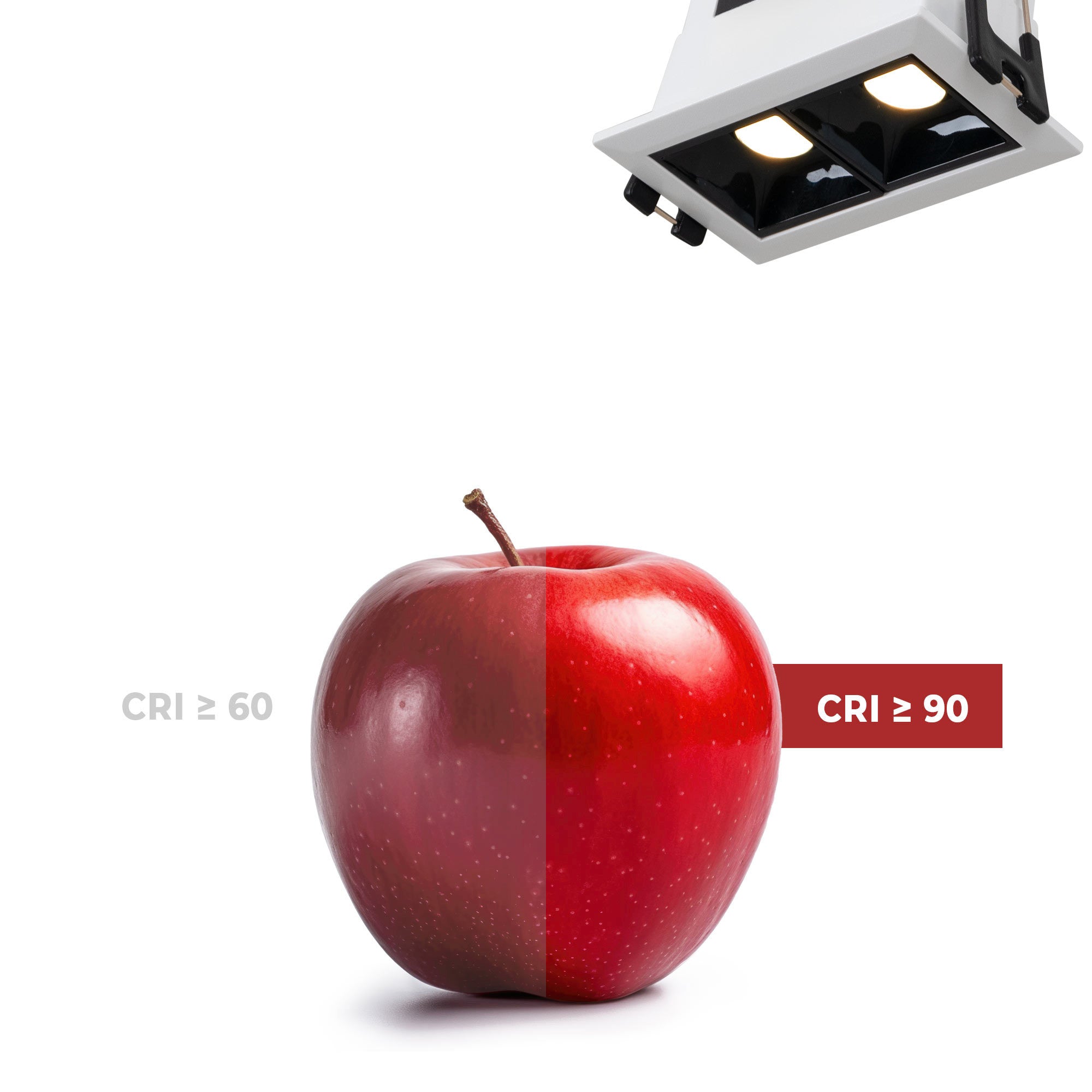 Foco lineal LED empotrable 4W - CCT - UGR18 - CRI90 - IP20 (10)