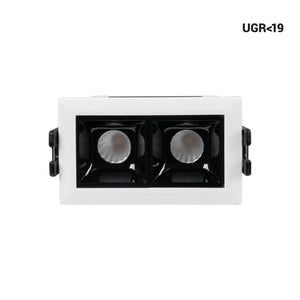 Foco lineal LED empotrable 4W - CCT - UGR18 - CRI90 - IP20 (11)