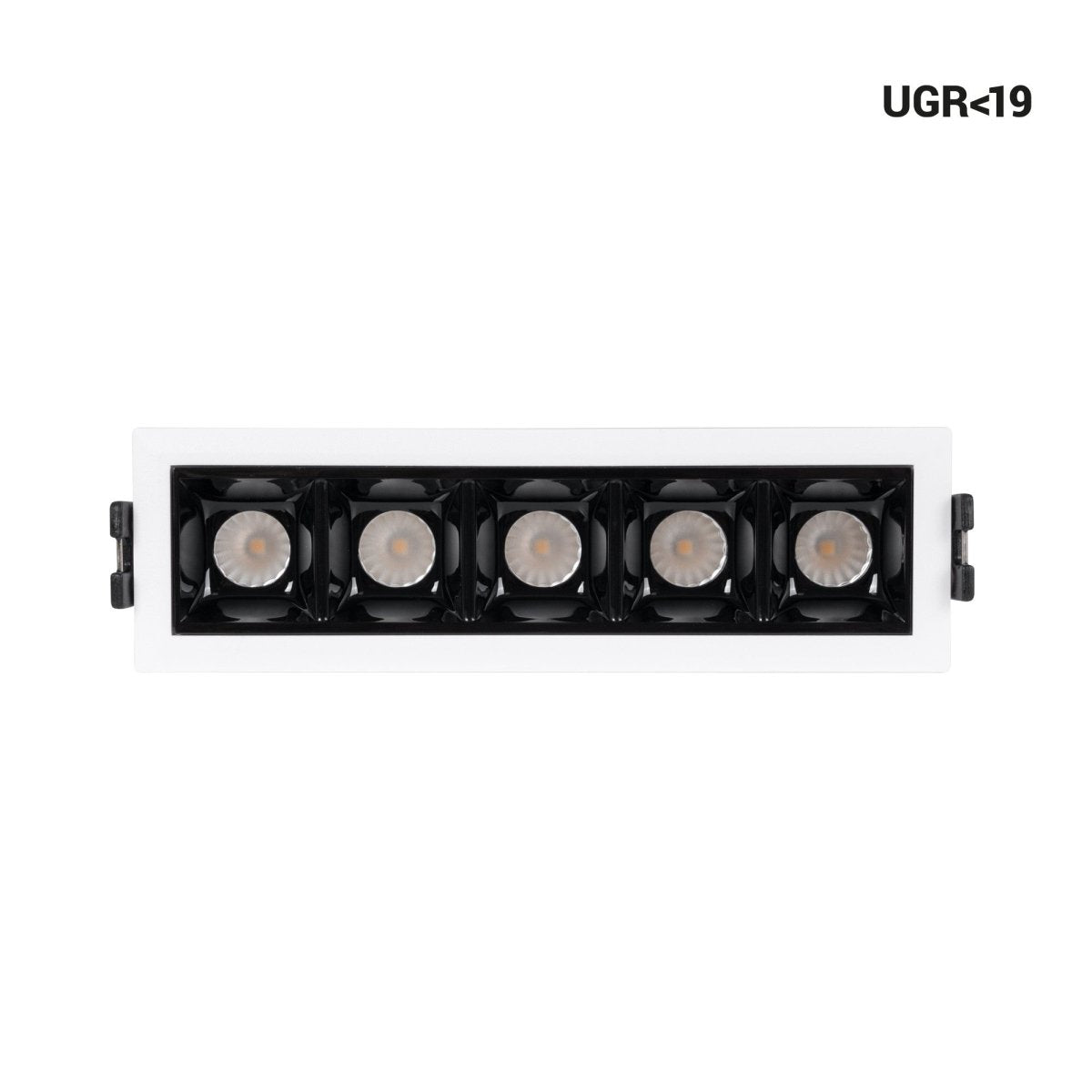 Foco lineal LED empotrable 7W - UGR18 - CRI90 - Driver LIFUD - Barcelona Led-