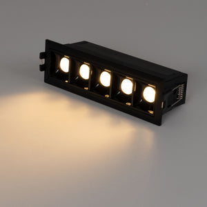 Foco lineal LED empotrable 7W - CCT - UGR18 - CRI90 - IP20 (20)