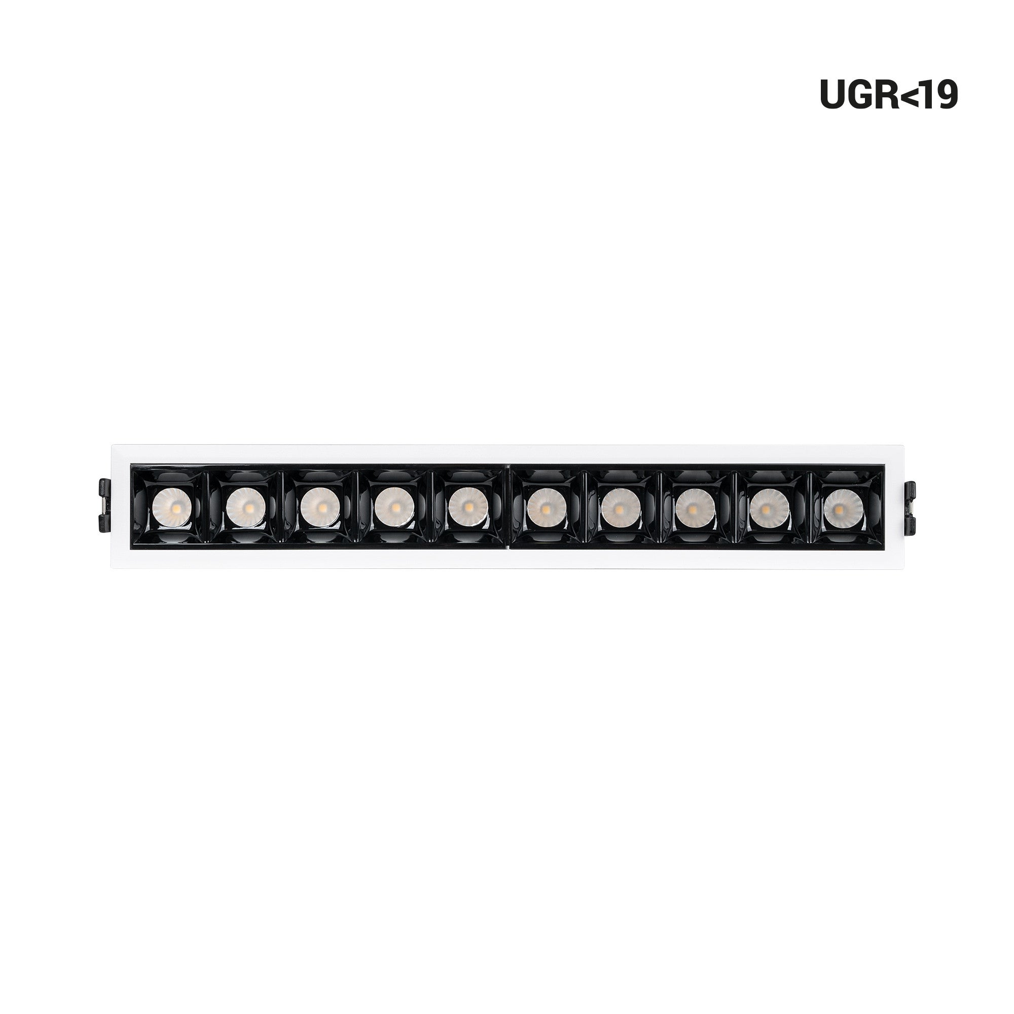 Foco lineal LED empotrable 14W - CCT - UGR18 - CRI90 - IP20 (13)
