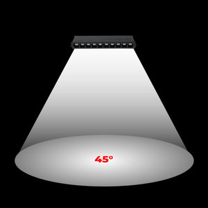 Foco lineal LED empotrable 14W - CCT - UGR18 - CRI90 - IP20 (28)