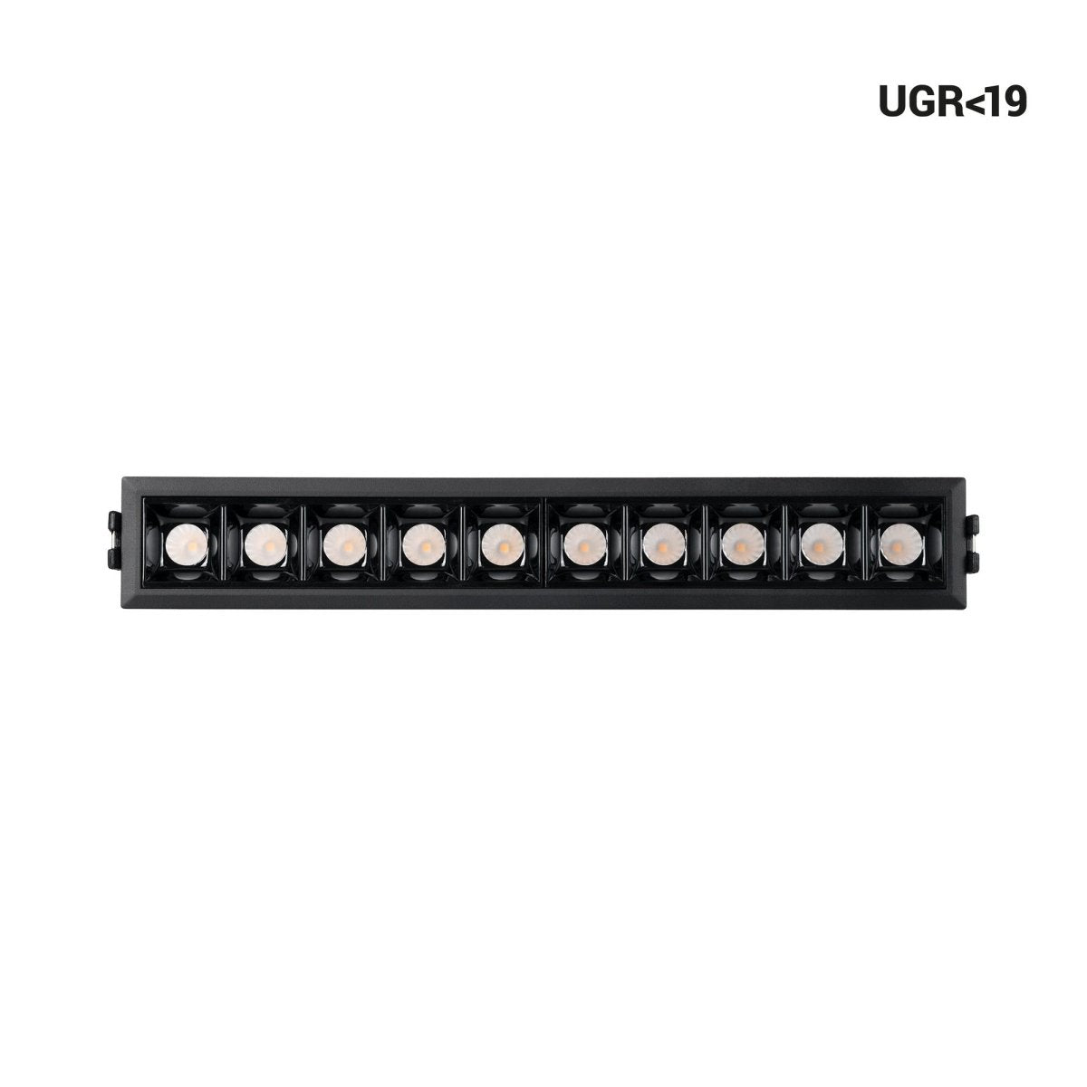 Foco lineal LED empotrable 14W - UGR18 - CRI90 - Driver LIFUD - Barcelona Led-