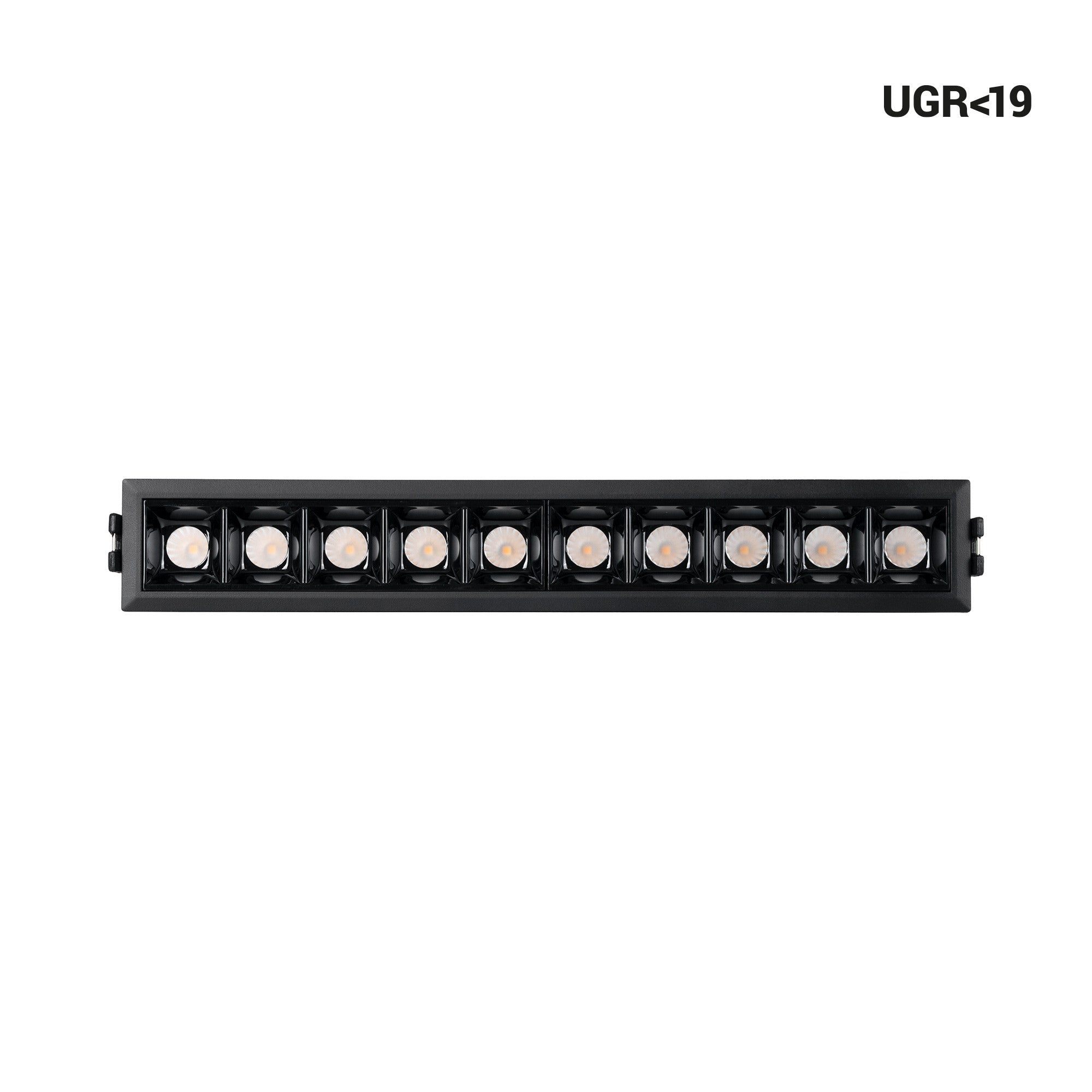 Foco lineal LED empotrable 14W - CCT - UGR18 - CRI90 - IP20 (29)