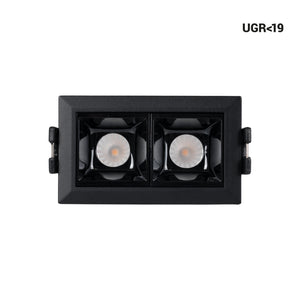 Foco lineal LED empotrable 4W - UGR18 - CRI90 - Driver LIFUD (33)