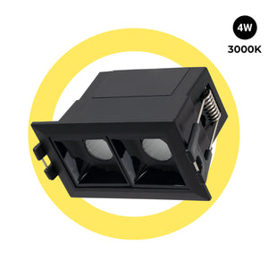 Foco lineal LED empotrable 4W - UGR18 - CRI90 - Driver LIFUD (36)