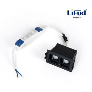 Foco lineal LED empotrable 4W - UGR18 - CRI90 - Driver LIFUD (39)