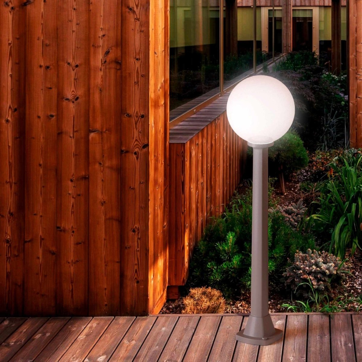 Bolardo de exterior FUMAGALLI "GIAFFA G250" - CCT - E27 - 8,5W - Barcelona Led-