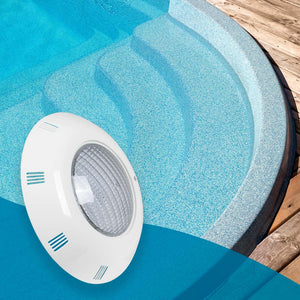 Foco LED sumergible para piscina - 12V AC - 24W - IP68 - Ø295mm (17)