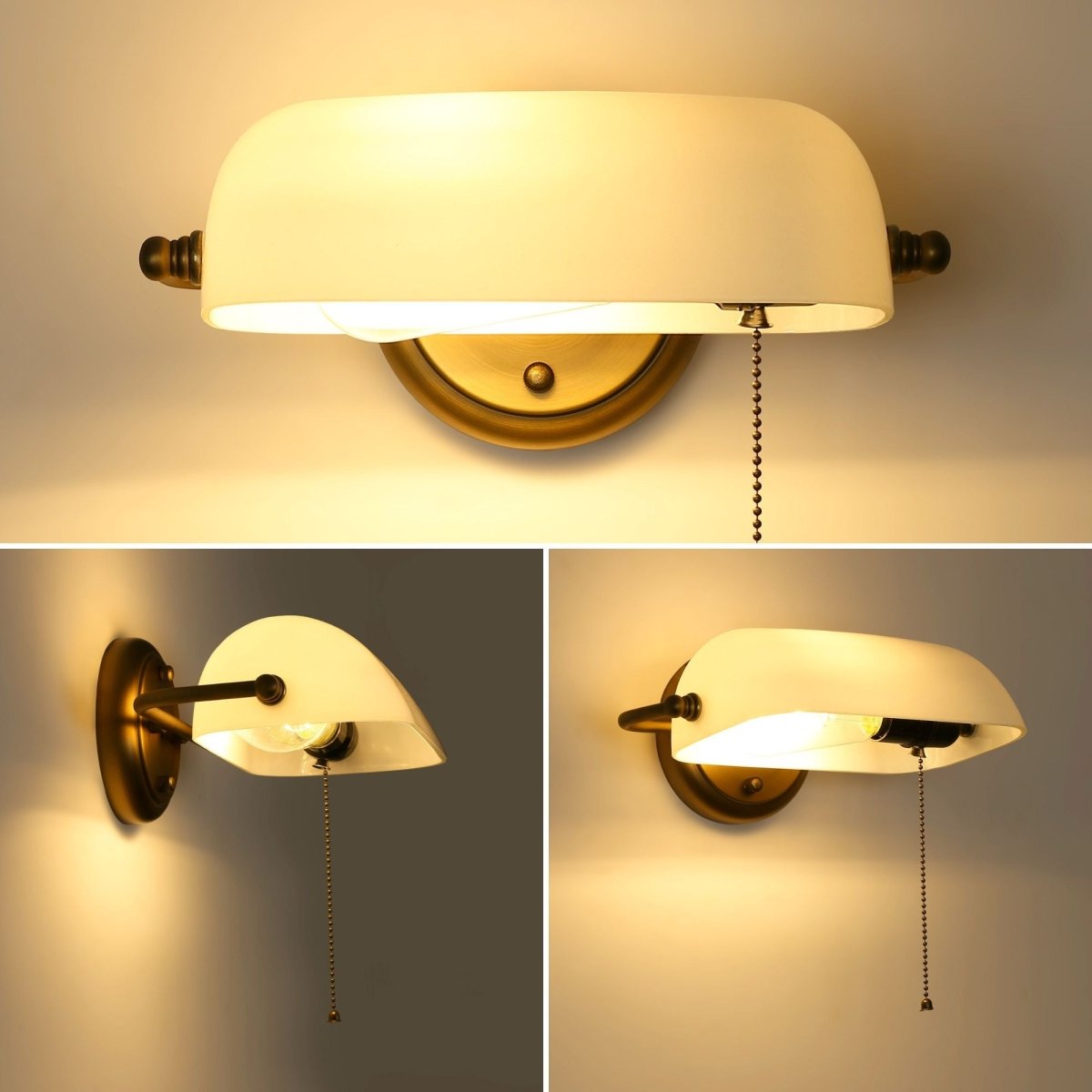 Aplique de pared vintage "BANQUERO" - E27 - Barcelona Led-Decoración