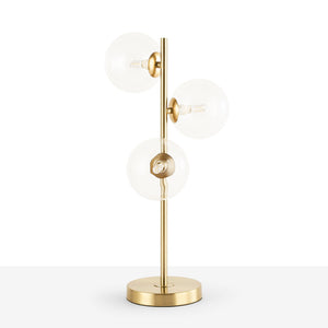 Lámpara de mesa con esferas de cristal "COMI" - 3 x G9 (6)