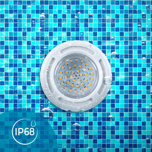 Foco LED sumergible para piscina - 12V AC - 3W - IP68 - Ø94mm (14)